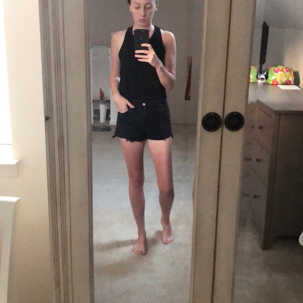 NWOT. H&M Divided High Waisted Denim Short